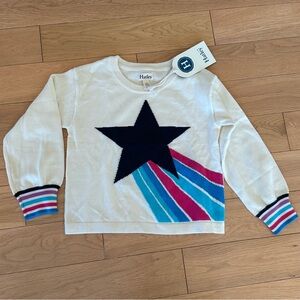 NWT Hatley Star Sweater Multicolor Size 5 Crewneck